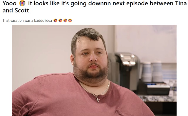 Scott Bagwill From 1000-Lb Best Friends, Sourced From TLC YouTube / Reddit