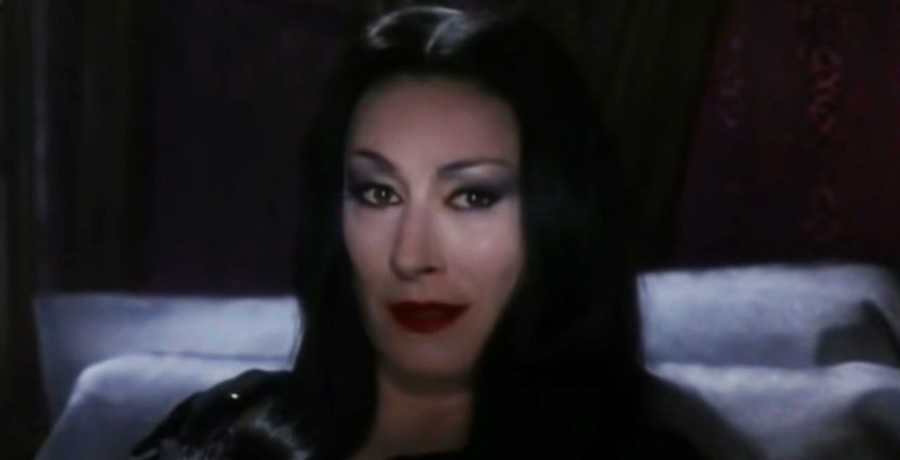 Angelica Huston from The Addams Family