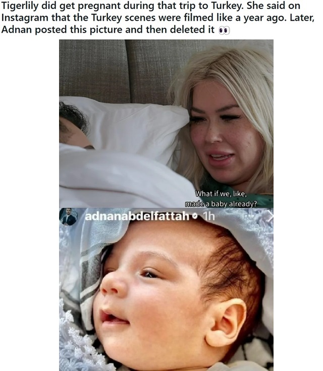 Tigerlily & Adnan From 90 Day Fiance, TLC, Sourced From @tigerlilyabdelfattah Instagram / Reddit