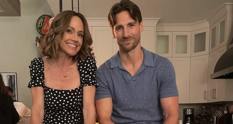 Nikki DeLoach, Andrew Walker - Hallmark Mystery - Instagram