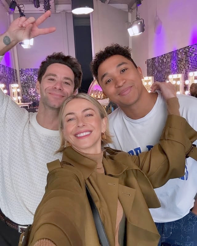 Julianne Hough, Brandon Armstrong, and Sasha Farber from Instagram