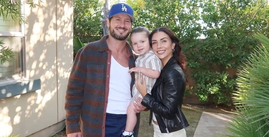 Val Chmerkovskiy, Rome Chmerkovskiy, and Jenna Johnson on Instagram