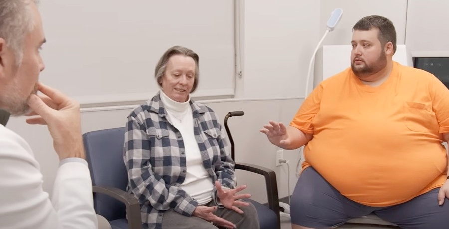 Dr. Charles Procter, Scott Bagwill, and Scott's mom from 1000-Lb Best Friends on TLC