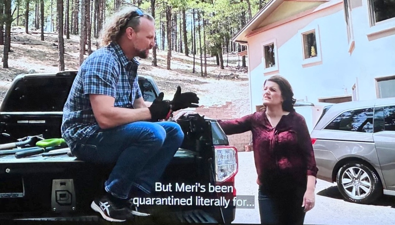 Screenshot from Sister Wives, sourced from bgreen134 on Reddit