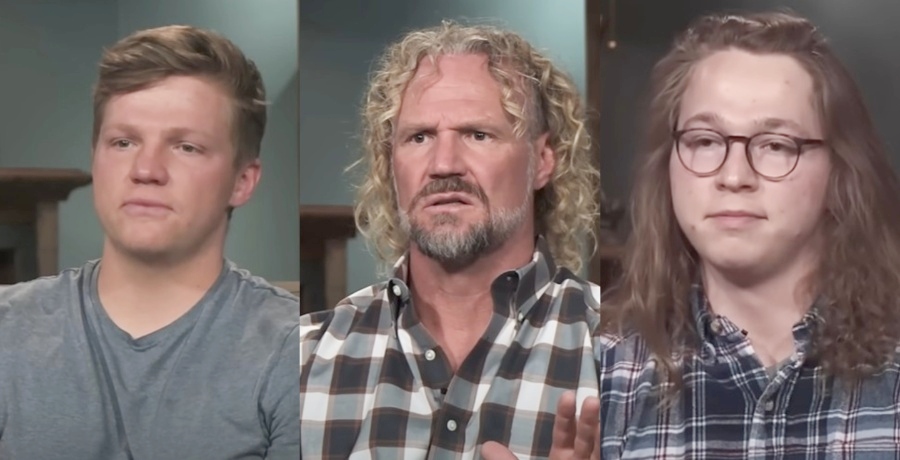 Garrison Brown, Gabe Brown, and Kody Brown from Sister Wives, TLC, sourced from YouTube