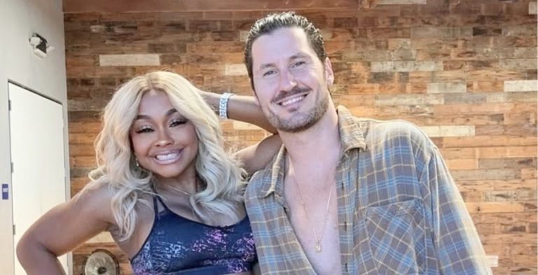 Val Chmerkovskiy and Phadera Parks from DWTS on Instagram