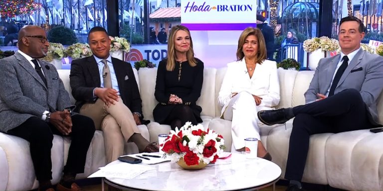 Al Roker, Craig Melvin, Savannah Guthrie, Hoda Kotb, and Carson Daly. - Hodabration - The Today Show