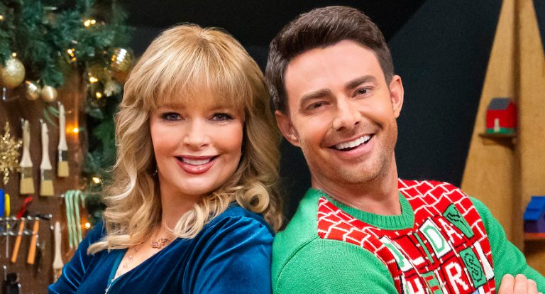 Photo: Melissa Peterman, Jonathan Bennett Credit: ©2024 Hallmark Media/Photographer: Kim Nunneley