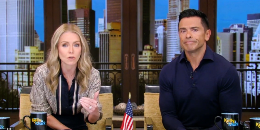 Kelly Ripa and Mark Consuelos - Live With Kelly And Mark