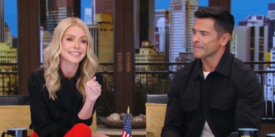 Kelly Ripa and Mark Consuelos - Live With Kelly And Mark