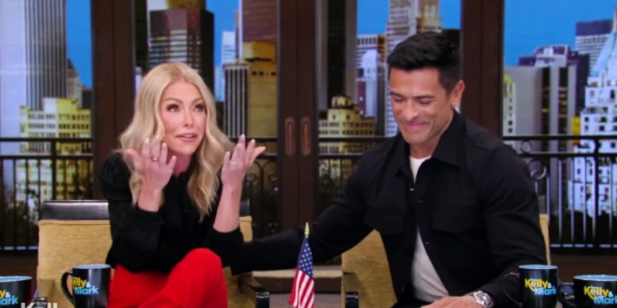 Kelly Ripa and Mark Consuelos - Live With Kelly And Mark