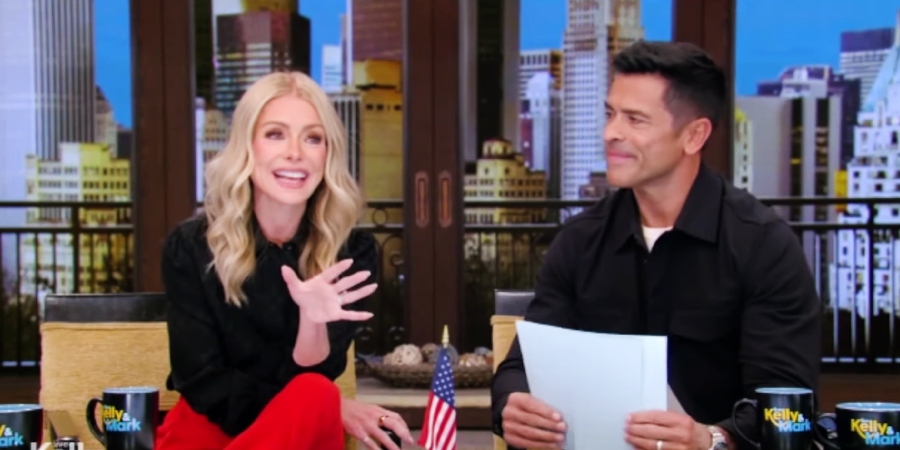 Kelly Ripa and Mark Consuelos - Live With Kelly And Mark