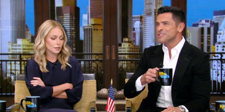 Kelly Ripa is tortured by the decision, but Mark Consuelos knows it's been a good life. - Live