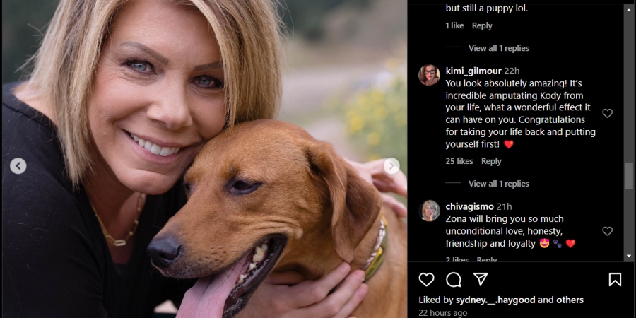 She didn't realize how much she needed Zona.- Instagram