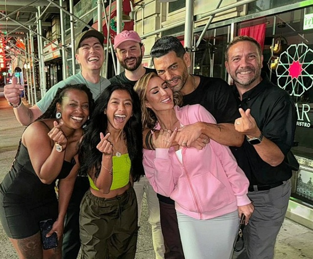 Shekinah Garner & Sarper Güven With TOW Cast Members From 90 Day Fiance, TLC, Sourced From TLC YouTube