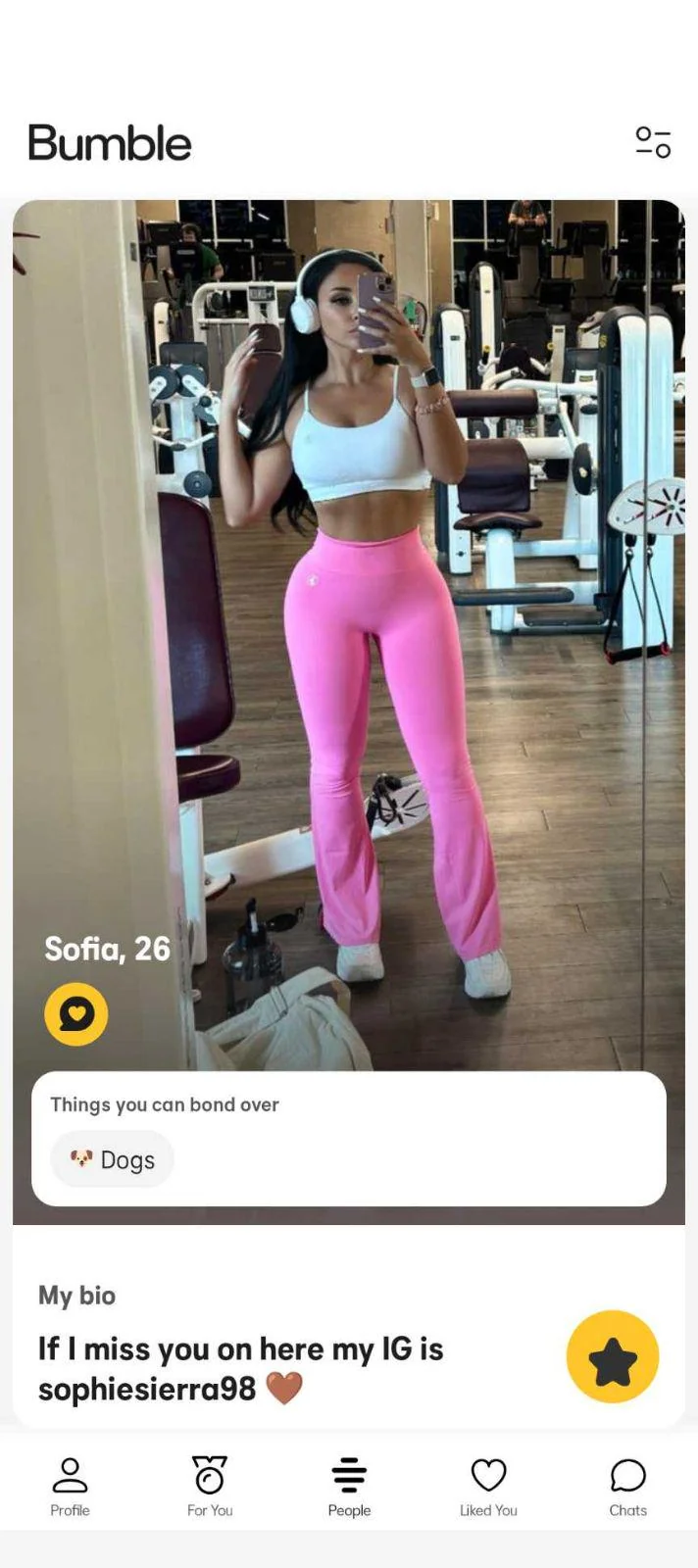 Sophie Sierra Dating Profile Reddit