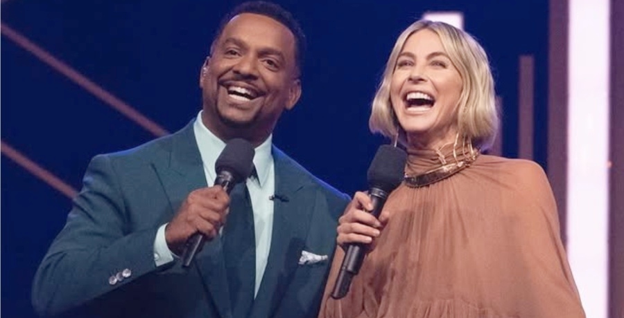 Alfonso Ribeiro and Julianne Hough from DWTS on Instagram