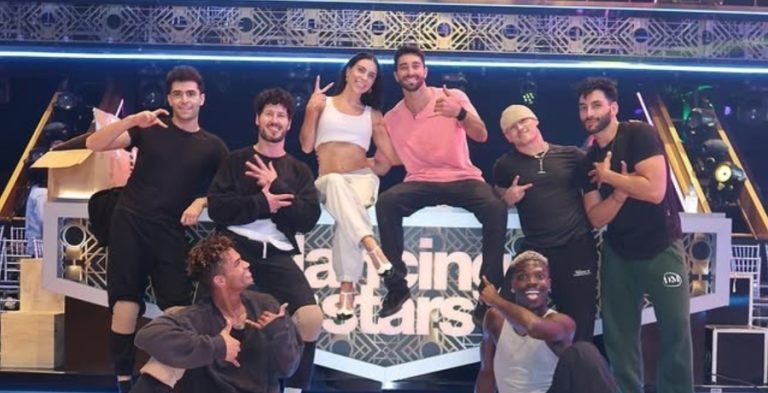 Joey Graziadei, Jenna Johnson, and members of the DWTS cast from Instagram