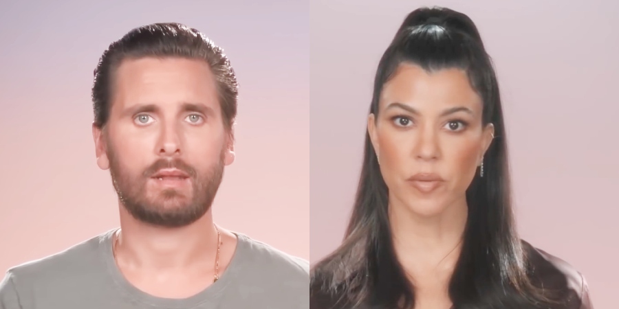 Scott Disick and Kourtney Kardashian - KUWTK