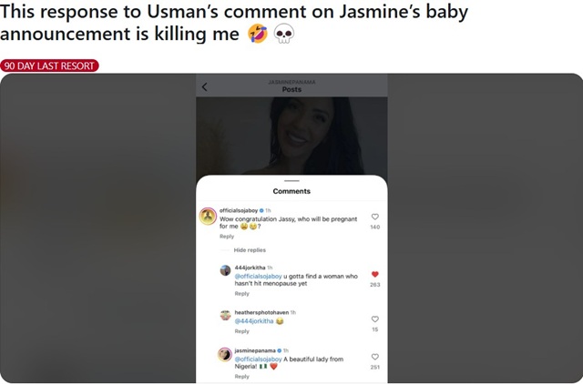 Usman Umar From 90 Day Fiance, TLC, Sourced From @officialsojaboy Instagram / Reddit