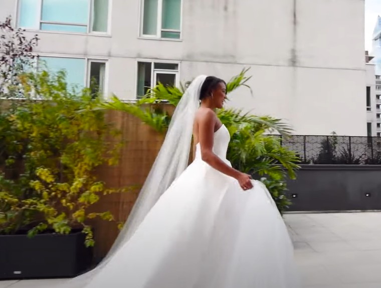 Zoe McGrady Wedding Dress via YouTube