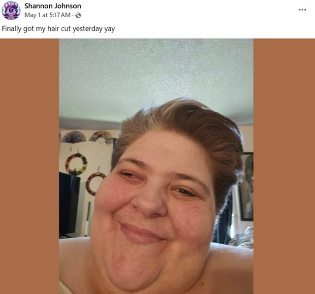 Shannon Lowery From My 600-Lb Life, TLC, Sourced From Facebook
