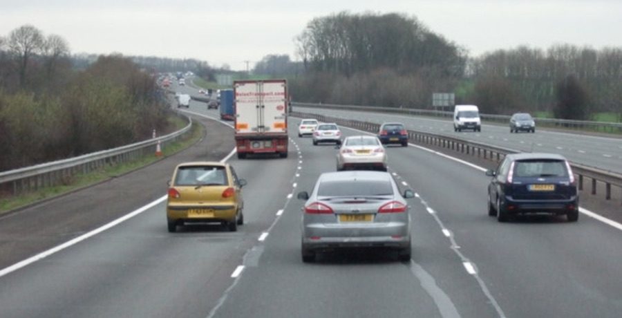 Cars On Highway