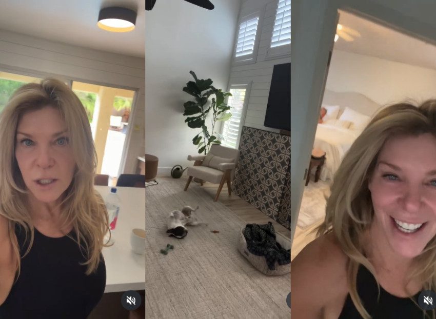 Peg Munson shows off remodeled house/Credit: Instagram