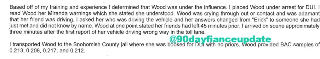 Liz Woods arrest