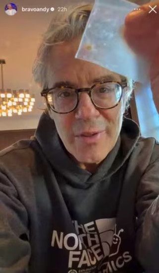 Andy Cohen's shows son's first tooth/Credit: Instagram