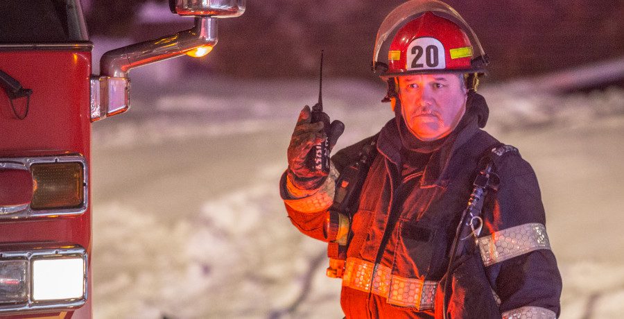 Stock photo of a firefighter/Credit: Wikimedia Commons