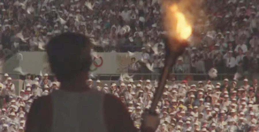 Olympic flame/Credit: YouTube