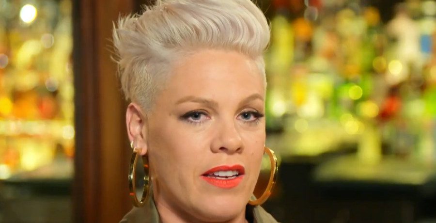 Pink Lands In Hospital Alone For NYE, Shares Bandaged Neck Pic