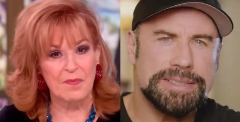 Joy Behar and John Travolta/Credit: YouTube