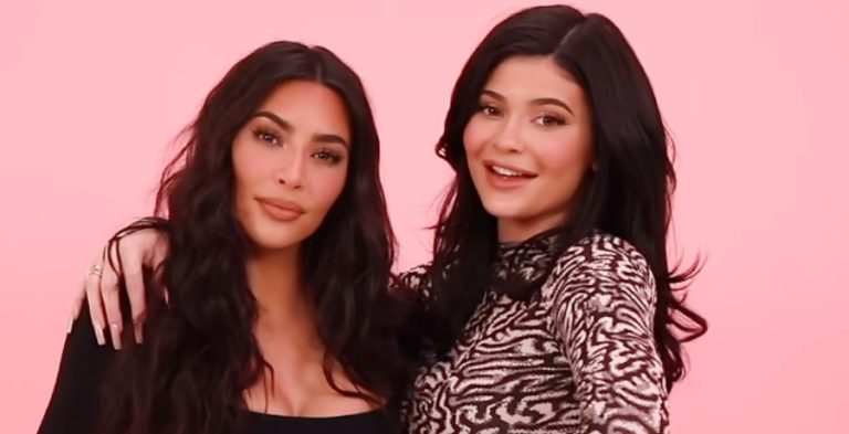 Kim Kardashian and Kylie Jenner/Credit: YouTube